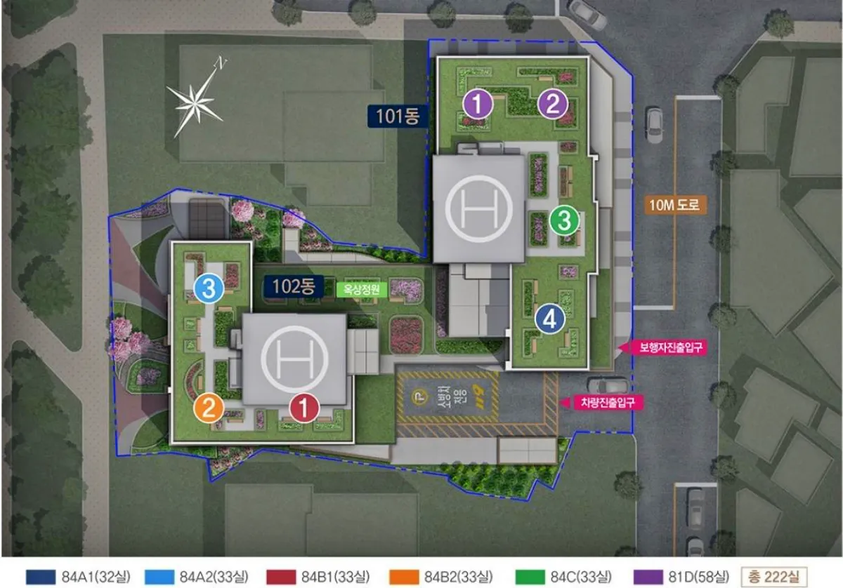 단지배치도